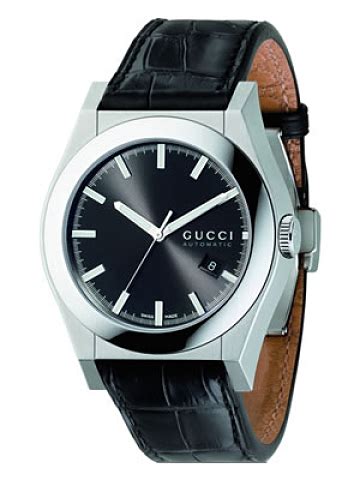 YA115203 Gucci 115 Pantheon XL Automatic Mens Watch Black 